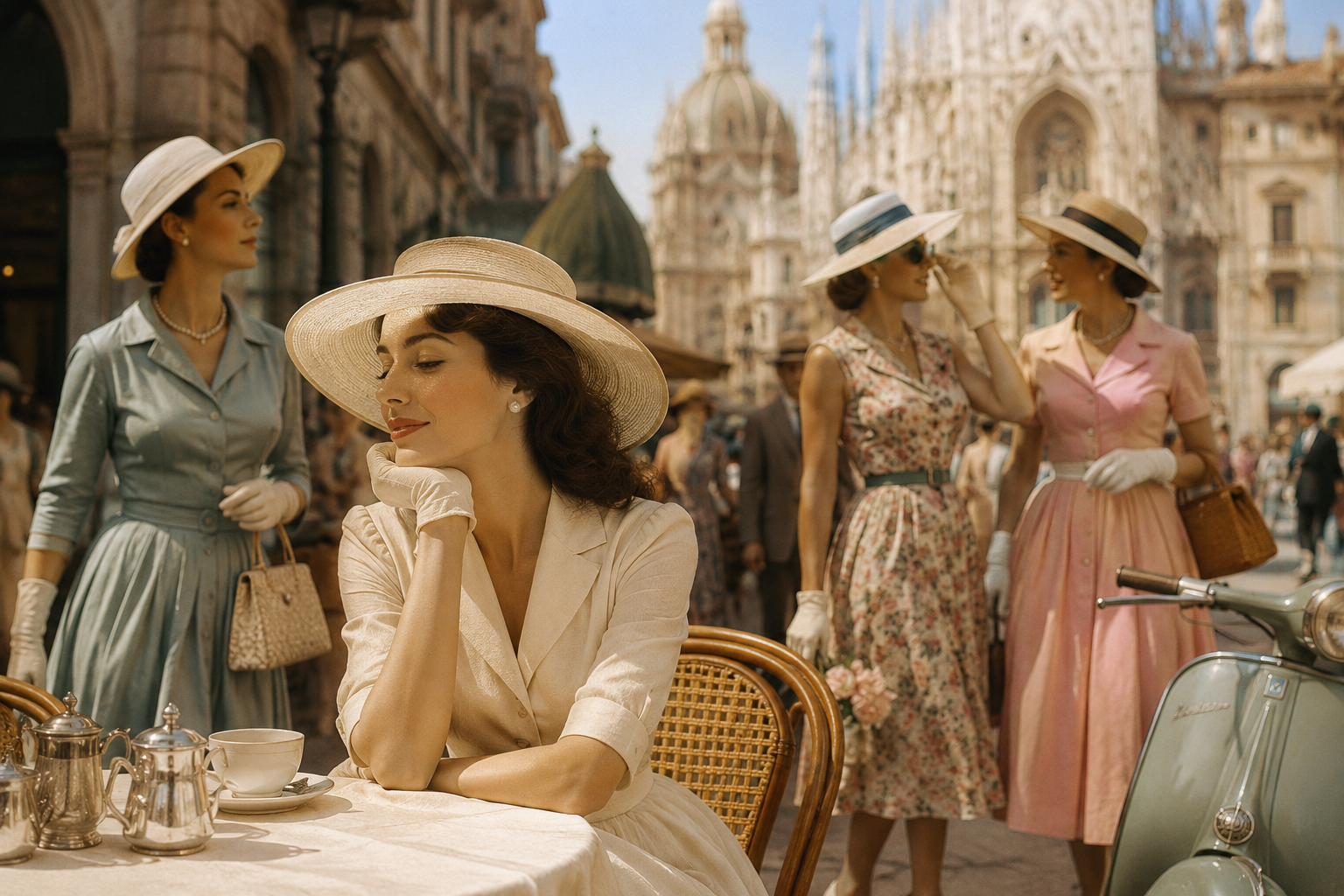 Perché le donne italiane non indossano più cappelli?